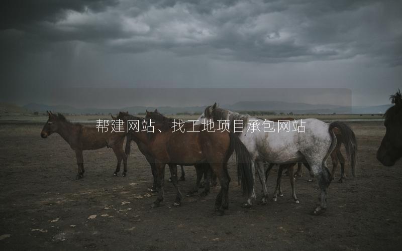 帮建网站、找工地项目承包网站 帮建网站、找工地项目承包网站