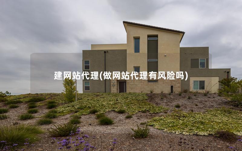建网站代理(做网站代理有风险吗)